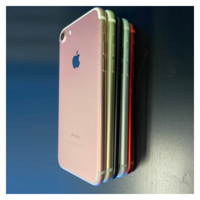 Apple iPhone 7 32GB Unlocked - Rose Gold, Black, Red - AT&T, T-Mobile, Verizon