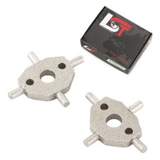 2X Copertura Del Sistema Di Lavaggio Fari Croce Per JAGUAR S-TYPE X-TYPE