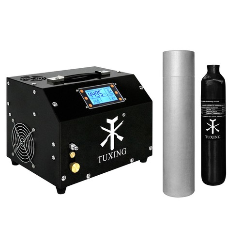 TUXING 4500Psi High Pressure Pcp Air Compressor Auto Stop with LCD Display 110V - Picture 11 of 16