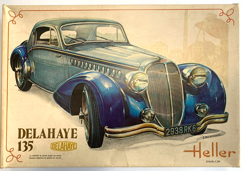 Heller Escala 1/24 Delahaye 135 Modelo #707 Hecho en Francia - Imagen 24 de 24