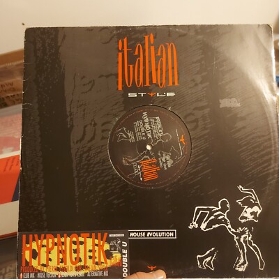 Hypnotik - Double U Italy 1990 Italo House Music Vinyl sehr guter Zustand +