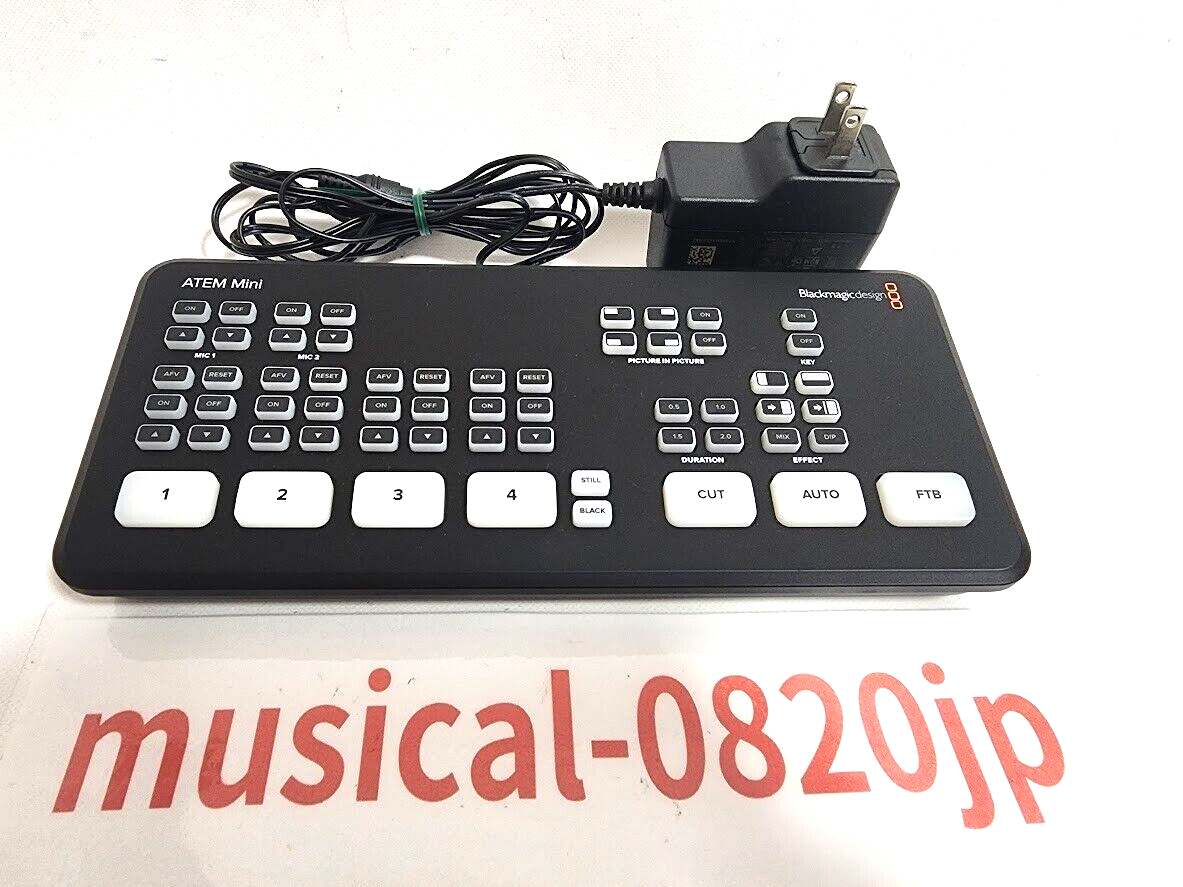Blackmagic Design ATEM Mini HDMI Live Stream Switcher | eBay