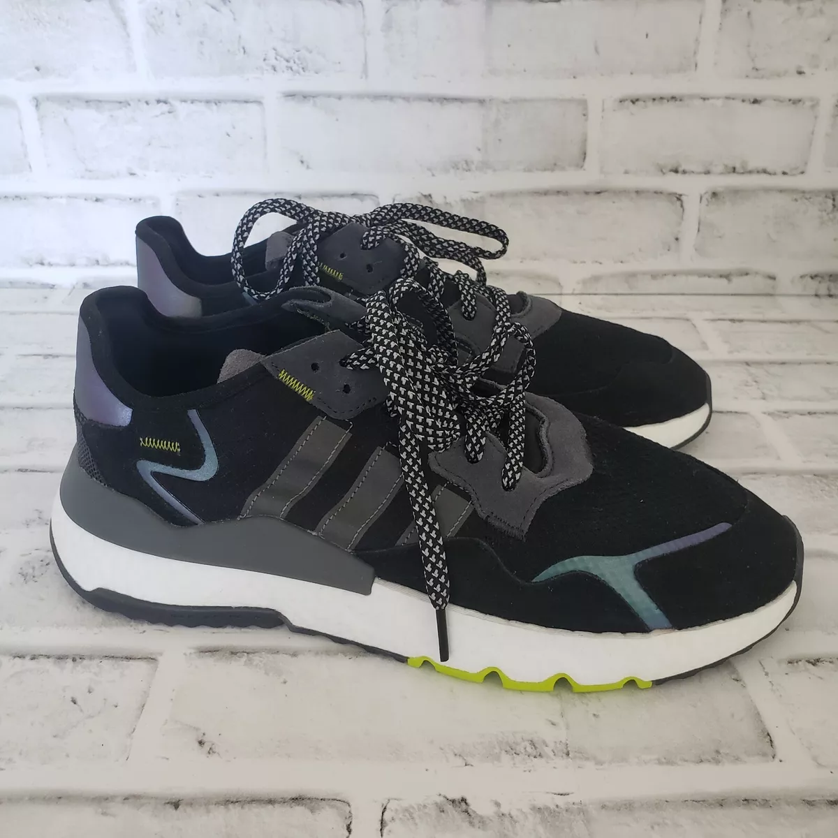 Adidas Nite Jogger Men s Boost Running Shoes Reflective EG7191