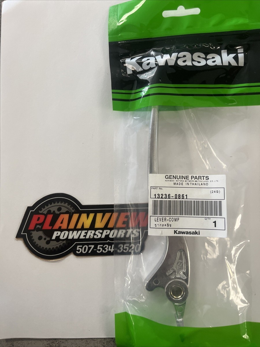 Kawasaki OEM Genuine Front Brake Lever 13236-0861 Ninja 500 | eBay