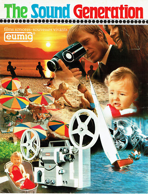 Advertising 088 1970 Eumig Projector Camera Sound Movies