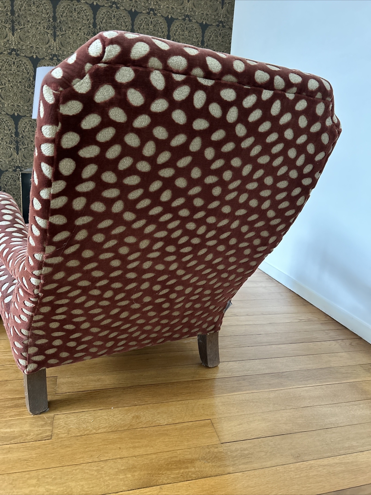 John Sankey Byron Chair And Footstool eBay