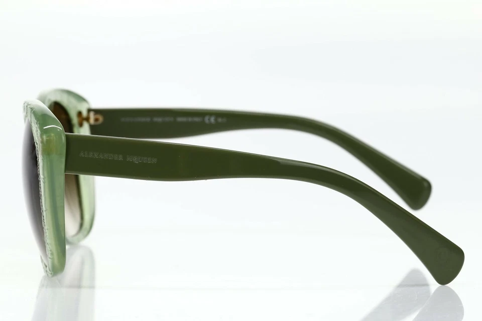 Gafas de sol ALEXANDER MCQUEEN para mujer AMQ4193/S K6HDB verde cuadrado 56 mm 141184 Foto 4 de 4
