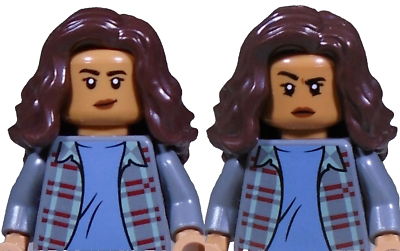 new LEGO MJ (Michelle Jones) with wavy hair Minifig from Sanctum