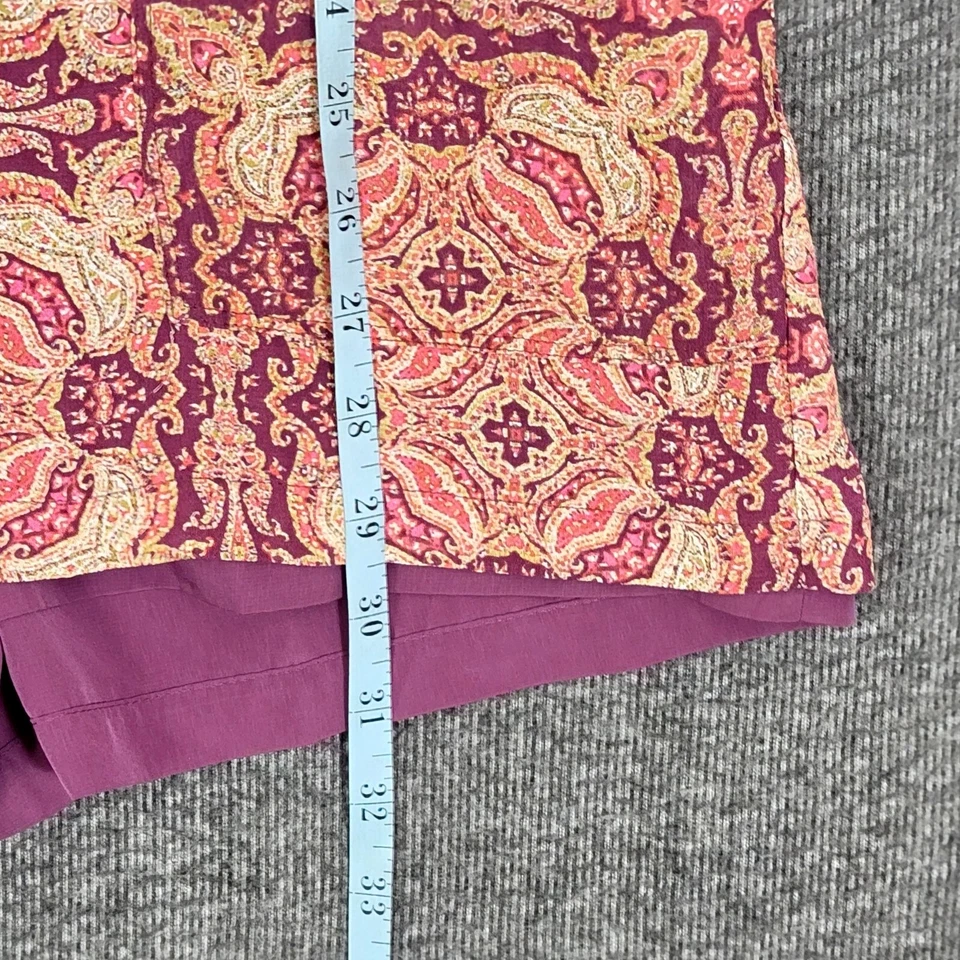 Pantalones Cortos Sanctuary Mameluco Mujer Mediano Rosa Púrpura Sin Mangas Paisley Foto 4 de 4