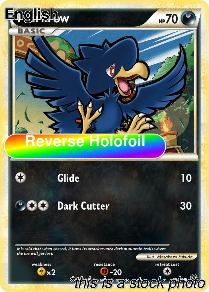 Murkrow (59) [Reverse Holofoil LP - Undaunted 59/90]