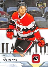2018/19 Upper Deck CHL #015 - TYE FELHABER