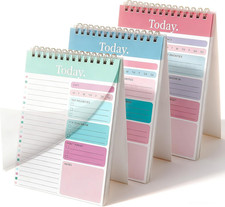 3 Pack to Do List Notepad 156 Pages Undated Daily Planner to Do List Pad 8" X 5.