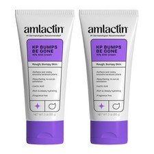 AmLactin KP Bumps Be Gone Body Cream, 15 Lactic 3 Ounce Pack of 2 , White