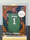 Front of 2025 Panini Mosaic - Rookies Armand Membou #358 Orange Mosaic Prizm /199 (RC)