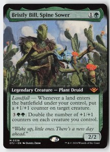 Bristly Bill, Spine Sower (Extended Art) #338 Outlaws of Thunder Junction