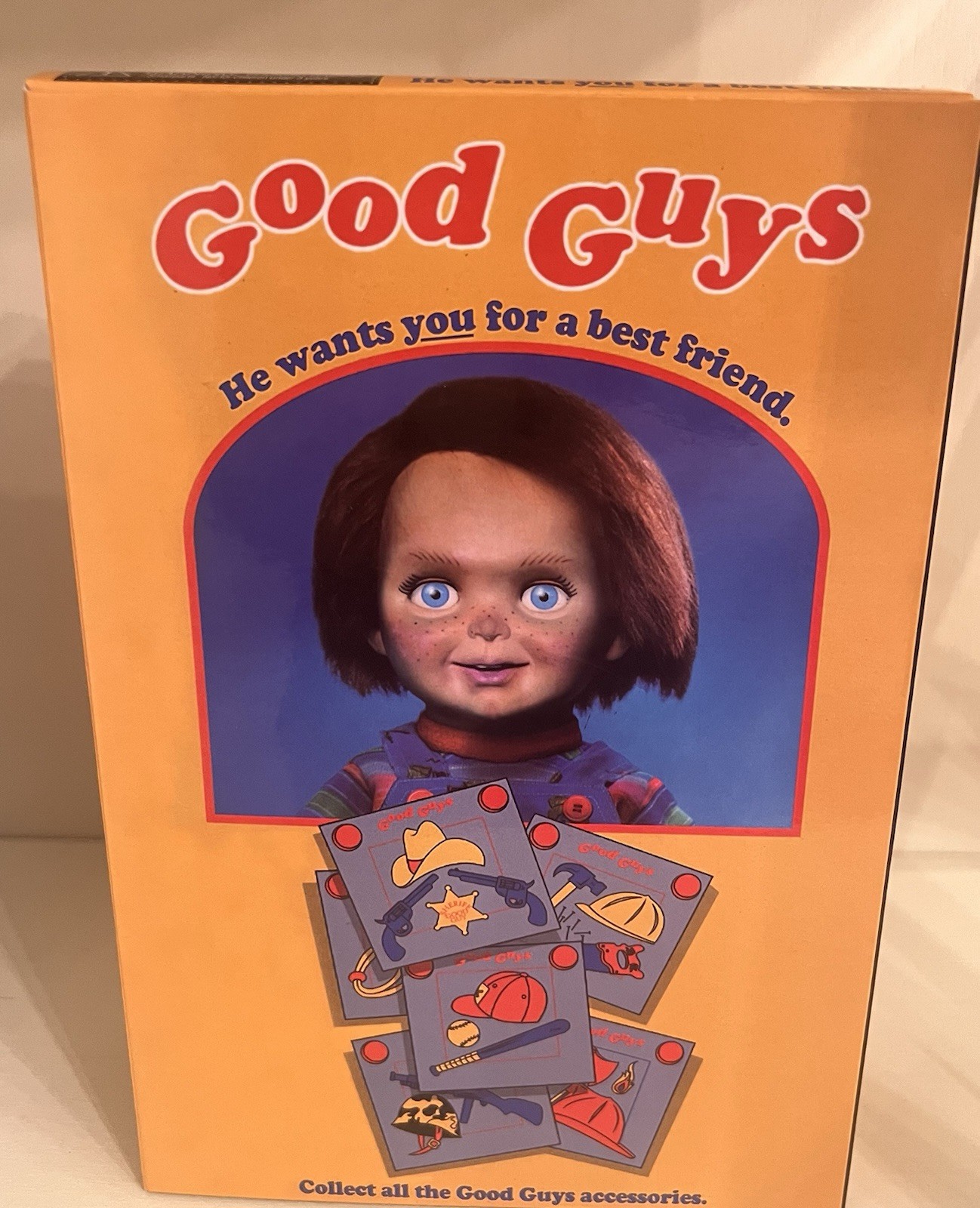 NECA 4” Child's Play Ultimate Chucky Horror Action Figure Good Guys New In Box