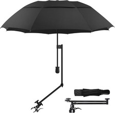 Patio Umbrellas UPF 50 360  Adjustable Shade Umbrella,Beach Umbrella with