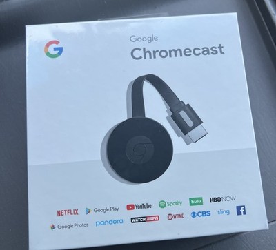 Google Chromecast (2nd Generation) HD Media Streamer - Black (GA3A00093-A14-Z01)