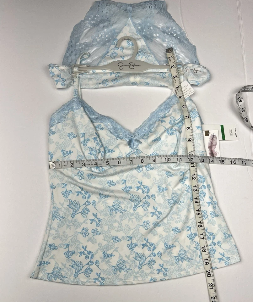 Juego de 2 bragas de bikini Jessica Simpson ultra suaves cami y coquetas para mujer talla L” Foto 3 de 4