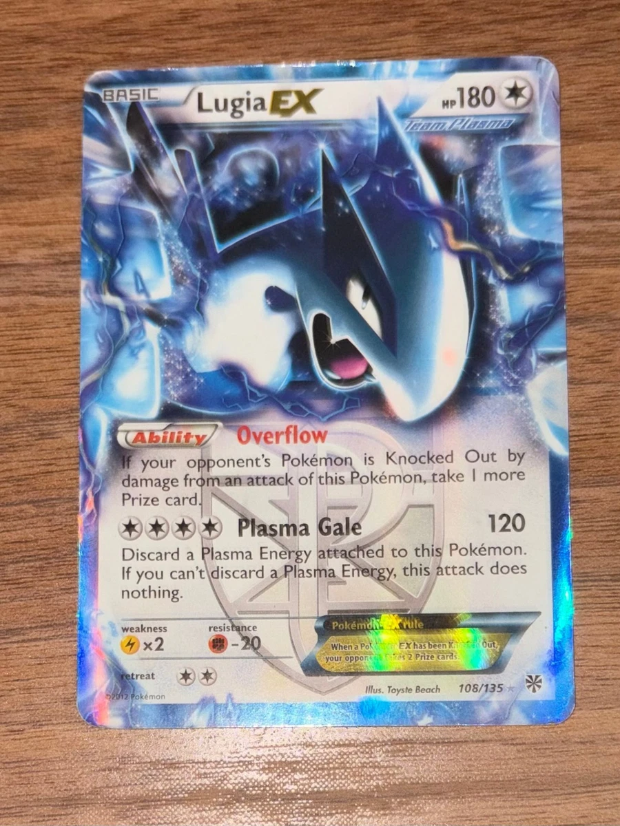 25+ Lugia Pokémon TCG Plasma Storm Ultra Rare Individual