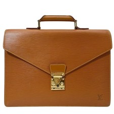 LOUIS VUITTON Epi Leather Attache Briefcase U...