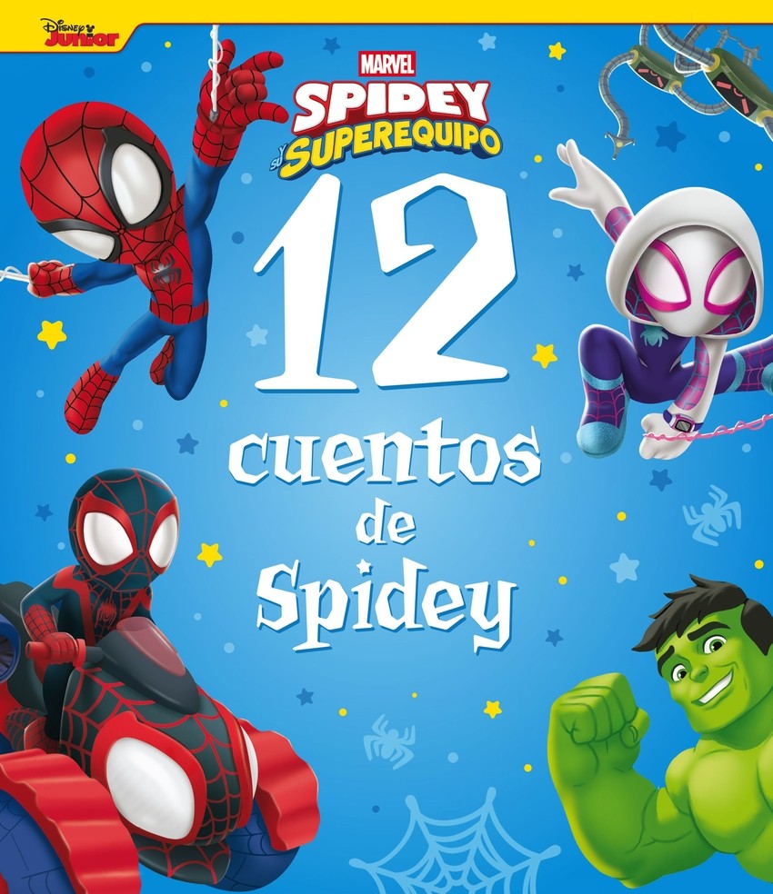 Spidey y su superequipo. 12 cuentos de Spidey. NUEVO. Envío URGENTE (IMOSVER)