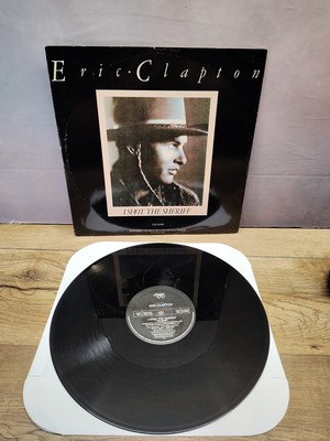 ERIC CLAPTON  I Shot The Sheriff  1982 UK 12'' 45rpm rsox 88-b Cocaine 