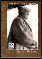 2002 Topps American Pie Spirit of America Warren Harding #136