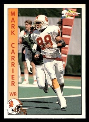#ad 1992 Pacific Mark Carrier #300 Tampa Bay Buccaneers $2.59