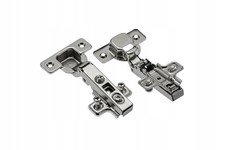 100° Screw On Hinge, Clip-on, 3D Adjustable, Steel