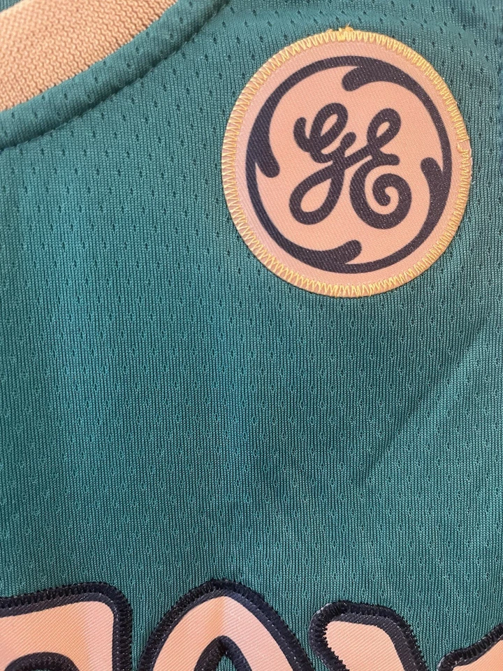 Camiseta deportiva para hombre JAYSON TATUM #0 Boston Celtics rara alternativa verde y dorada Foto 2 de 4