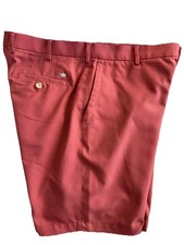 Peter Millar Crown Sport Salem Performance 8 Shorts Mens 34 Pink Golf Chino