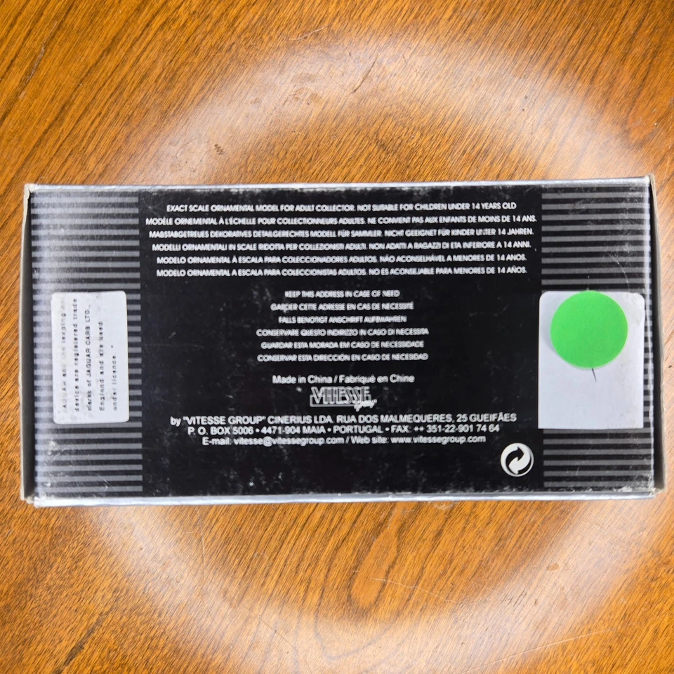 Quartzo 1/43 Nascar Jaguar tipo D #6 Hawthorn/Bueb ganador Le Mans 1955 Foto 3 de 4