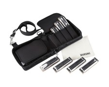 SUZUKI 10-hole harmonica set M-20 7-piece set M-20-7SET