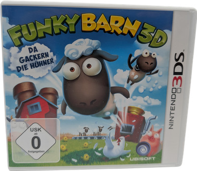 Funky Barn 3D - 3DS Spiel - Guter Zustand