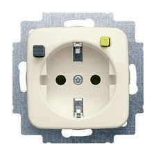 BUSCH-JAEGER FI-Schukomat 3120 EUCB-212 NEU & OVP Steckdose Fehlerstrom-Sch weiß