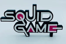 Decorative Squid games Netflix  1 2 3     Tv Film Room Sign  Display Logo Pops