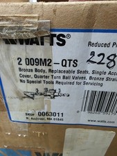 Watts 2 009M2-QT 2" FNPT Connection Bronze Body, Comes With Bronze Check Valve