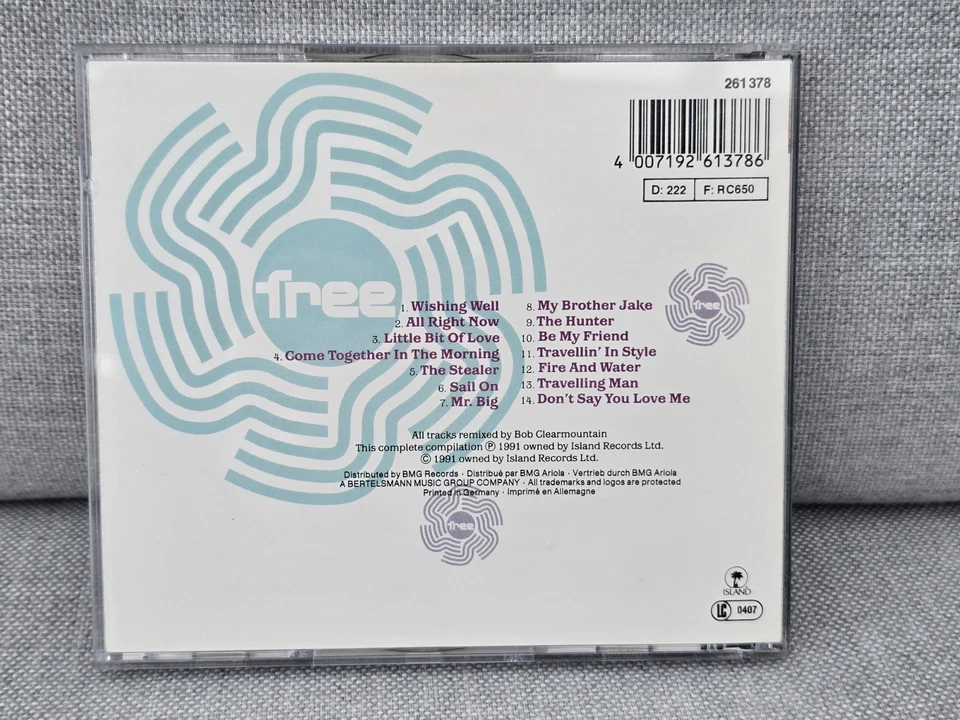 CD - Free -  All Right Now - The Best Of Free - Bild 2 von 3