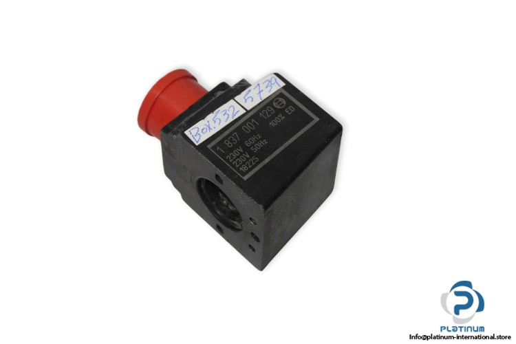 BOSCH 1 837 001 129 SOLENOID COIL_230 V AC_3-pin_ 22 mm_50 / 60 Hz_43 mm Length