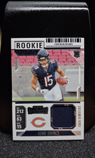 Panini 2024 Contenders Rome Odunze Rookie Ticket Swatches #RTS-ROE Bears