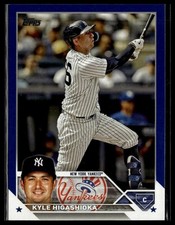 2023 Topps #646 Kyle Higashioka Royal Blue