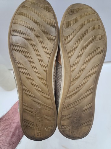 Zapato de barco Sperry Songfish para mujer STS95588 lino avena EE. UU. 10M - Imagen 8 de 8