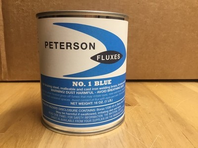 Peterson Blue Flux Peterson No.  1 (1 LB Can) Made In U.S.A.
