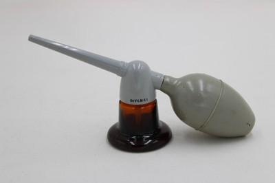 Vintage Devilbiss No. 15 Atomizer   Original Box   Medizinischer Zerstäuber   S4