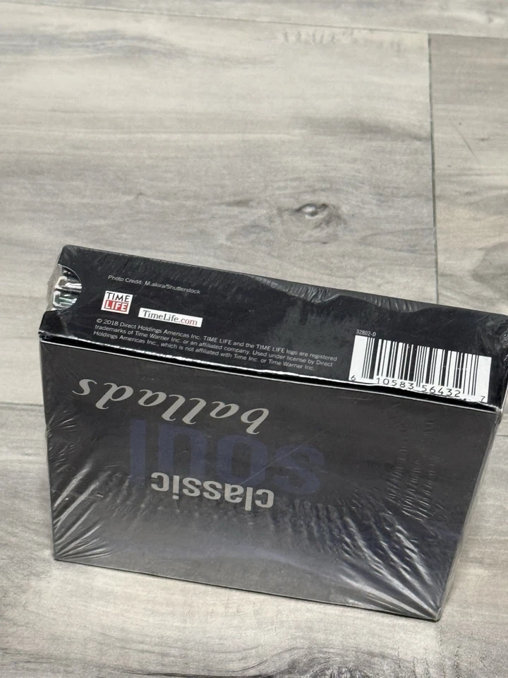 NEW SEALED - Time Life Classic Soul Ballads 10 CD Box Set 144 Tracks OOP 2018 - Image 2 of 3