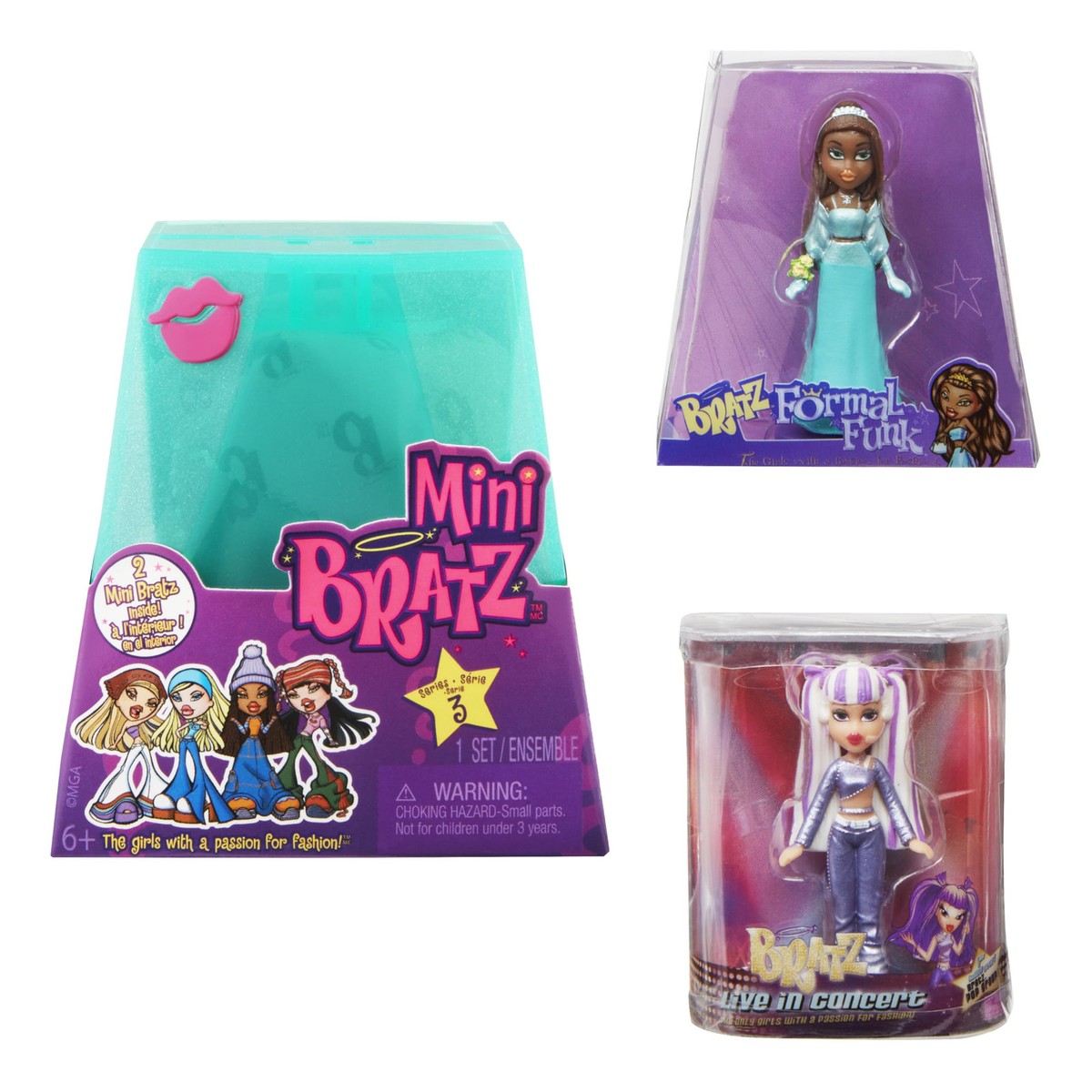 Mini Bratz Collectible Figures Series 3 Blind Pack Mystery Capsule