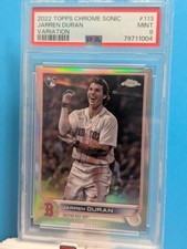 2022 Topps Chrome Sonic - Image Variation Jarren Duran #113 (RC)