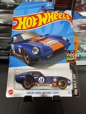 Hot Wheels 2024 Shelby Cobra "Daytona" Coupe HTF10 HW Race Day