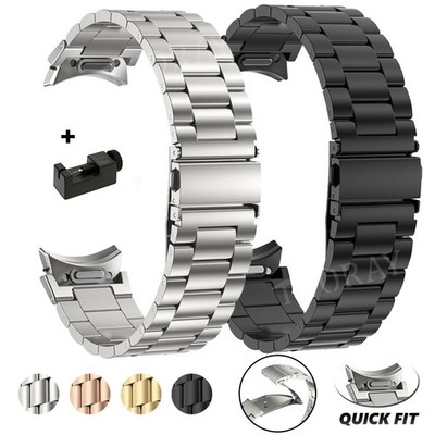 Ersatz Edelstahl Armband Für Samsung Galaxy Watch 4 5 6 7 Classic 40 43 44 47mm